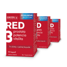 Cemio RED3®, 3× 90 kapsúl, zosilnená receptúra 2024