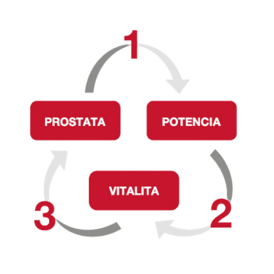 Cemio RED3 zosilnena receptura - prostata, potencia a vitalita