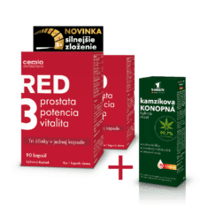 Cemio RED3® silnejšie zloženie, 180 kapsúl