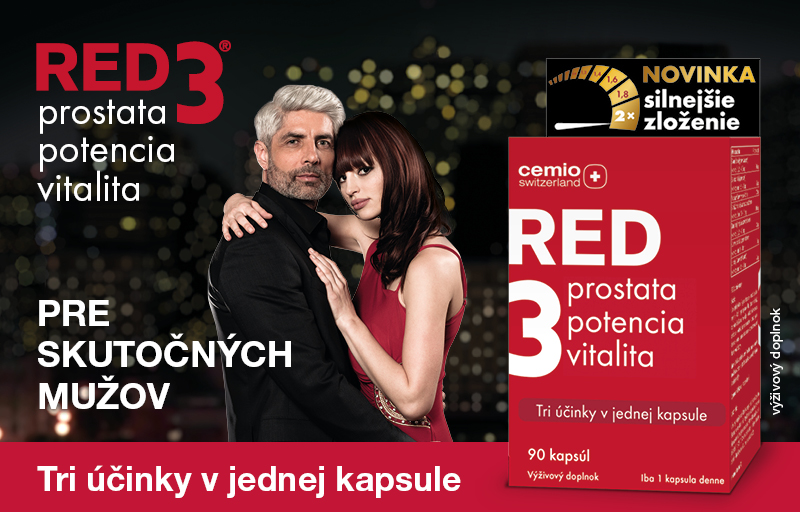 Cemio RED3® silnejšie zloženie, 90 kapsúl - banner