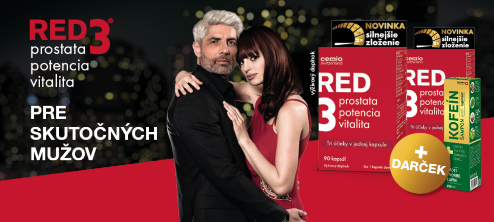 Cemio RED3®silnejšie zloženie - banner