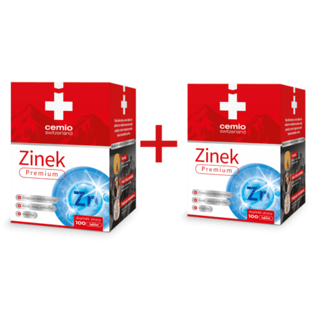Cemio Zinok Premium, 2× 100 tabliet