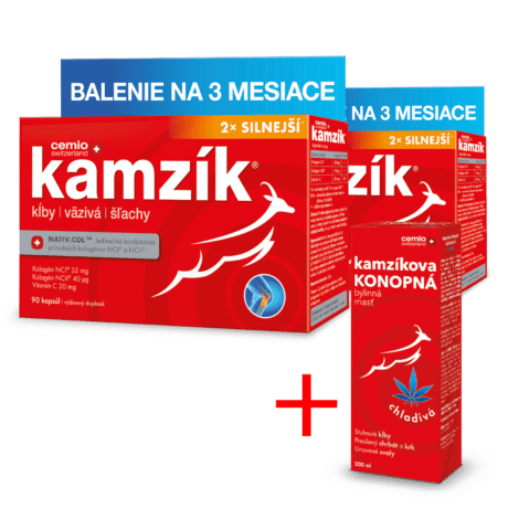 Cemio Kamzík® silnejší, 2× 90 kapsúl