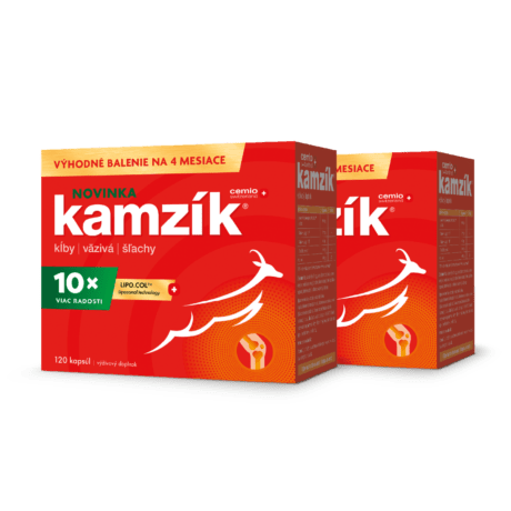 Cemio Kamzík® NOVINKA, 2× 120 kapsúl, darčekové balenie 2026