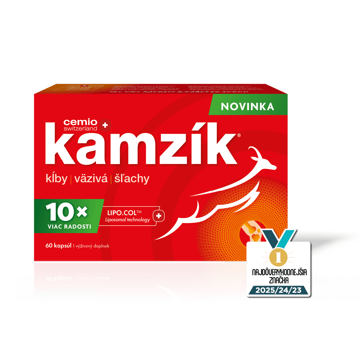 Cemio Kamzík® NOVINKA, 60 kapsúl