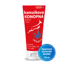 Cemio kamzíkova konopná masť chladivá, praktické cestovné balenie 75 ml