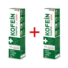 Cemio KOFEÍN šampón proti lupinám, 1 + 1 ZADARMO, 2× 250 ml