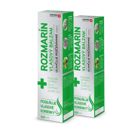 Cemio ROZMARÍN vlasový balzam, 2× 250 ml