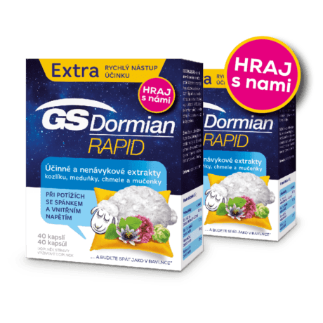 GS Dormian Rapid, 2 x 40 kapsúl - súťaž