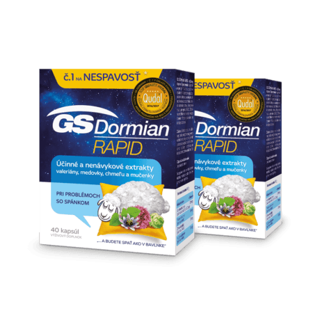 GS Dormian Rapid, 2 x 40 kapsúl