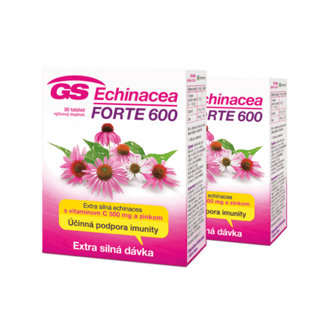 GS Echinacea Forte 600, 2 x 30 tabliet