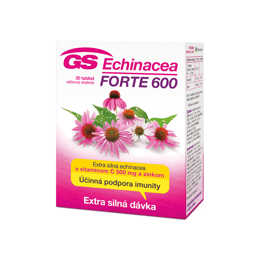 E-shop GS Echinacea FORTE 600, 30 tabliet