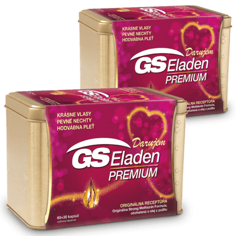 GS Eladen PREMIUM, 2 x 90 kapsúl (180 ks) - darček 2019