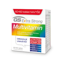 GS Extra Strong Multivitamín, 60 + 60 tabliet