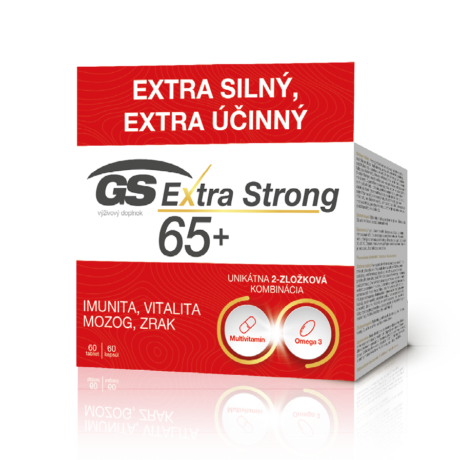 GS Extra Strong 65+, 60 tabliet a 60 kapsúl