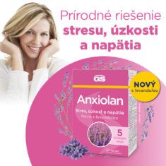 GS Anxiolan s levanduľou, 60 tabliet