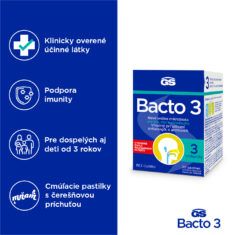 GS Bacto 3, 20 pastiliek