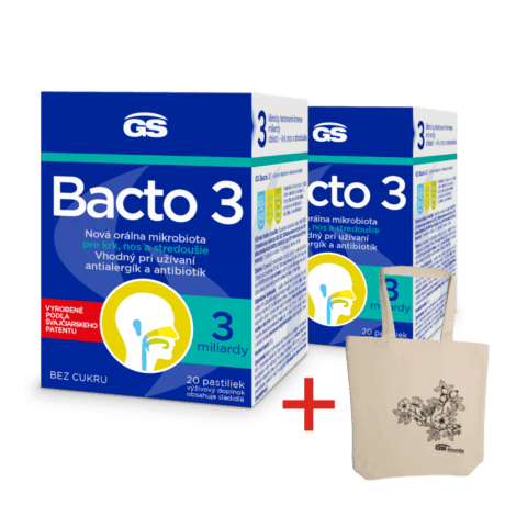 GS Bacto 3, 2× 20 pastiliek