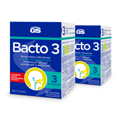 GS Bacto 3, 2× 20 pastiliek