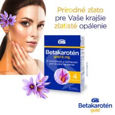 GS Betakarotén Gold 6 mg, 30 kapsúl