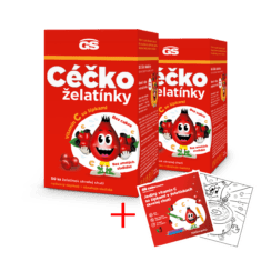 GS Céčko želatínky, 2× 50 ks