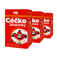 GS Céčko želatínky, 3× 50 ks