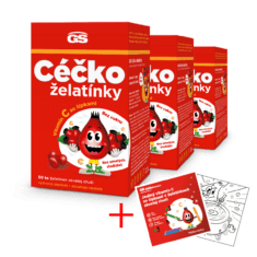 GS Céčko želatínky, 3× 50 ks