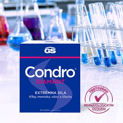 GS Condro Diamant - testovane reumatologickym ustavom