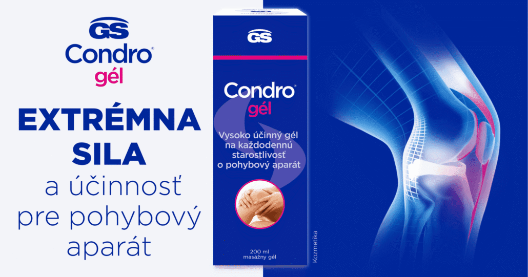 GS Condro gél - banner extrémna sila