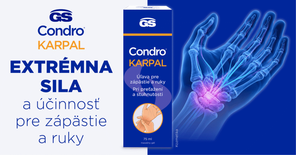 GS Condro gél - banner extrémna sila