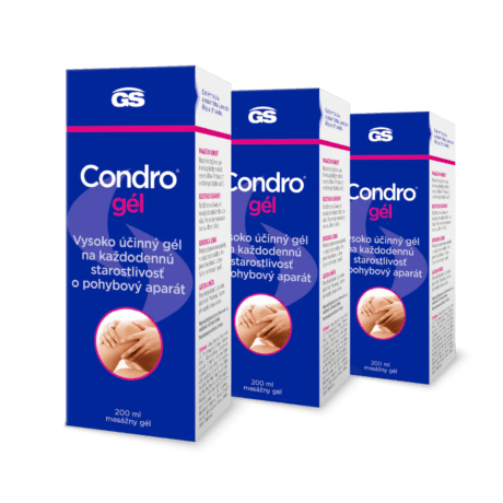 GS Condro gél, 3× 200 ml
