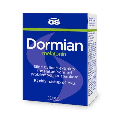 GS Dormian melatonín, 30 kapsúl