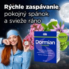 GS Dormian melatonín, 30 kapsúl