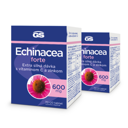 GS Echinacea forte 600, 2× 90 tabliet
