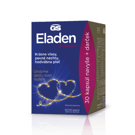 GS Eladen PREMIUM, 60 + 30 kapsúl, darčekové balenie 2022