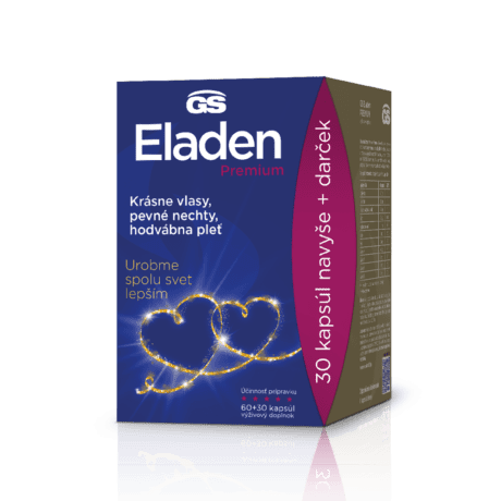GS Eladen PREMIUM, 60 + 30 kapsúl, darčekové balenie 2022