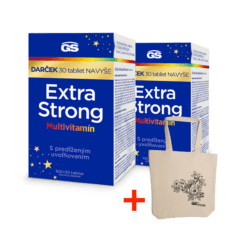 GS Extra Strong Multivitamín, 2× 130 tabliet, darčekové balenie 2023