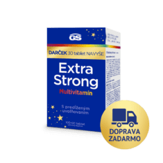 GS Extra Strong Multivitamín, 100+30 tabliet, darčekové balenie 2023