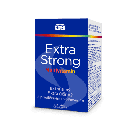 GS Extra Strong Multivitamín, 100 tabliet