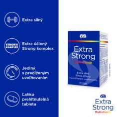 GS Extra Strong Multivitamín, 100 tabliet