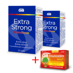 GS Extra Strong Multivitamín, 2× 100 tabliet