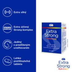 GS Extra Strong Multivitamín, 30 tabliet