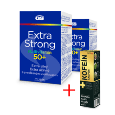 GS Extra Strong Multivitamín 50+, 2× 100 tabliet
