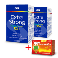GS Extra Strong Multivitamín 50+, 2× 100 tabliet