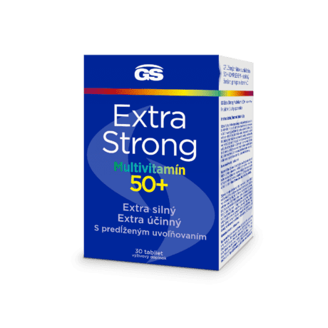 GS Extra Strong Multivitamín 50+, 30 tabliet