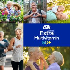 GS Extra Strong Multivitamín 50+, 2× 120 tabliet