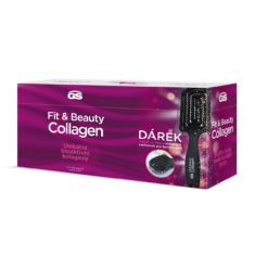 GS Fit & Beauty Collagen, 2× 50 kapsúl + darček: kefa na vlasy