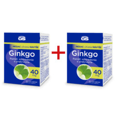 GS Ginkgo 40 mg, 2× 120 tabliet