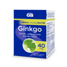 GS Ginkgo 40 mg, 90 + 30 tabliet