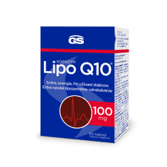 GS Koenzým Lipo Q10, 100 mg, 60 kapsúl